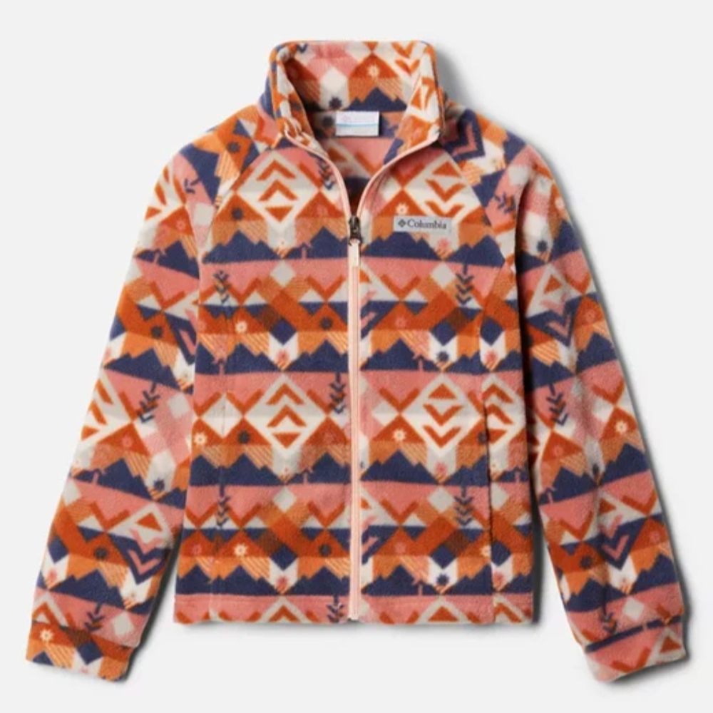 Columbia Benton Springs II Printed Toddler Unisex Fleece Jacket 12-18M Spring